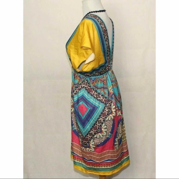 Flying Tomato Boho Dress - Size L (Fits M/L) - Picture 3 of 4